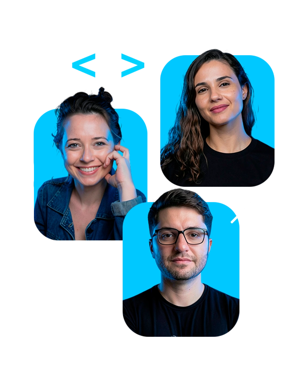 Imagem dos instrutores da Imersão Front-End